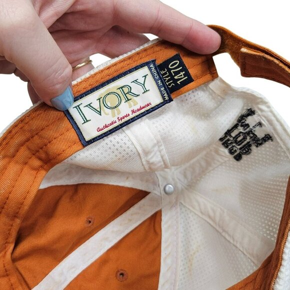 Drop Top Amber‎ Ale Mesh Trucker Hat Adjustable Fit White Orange Dog Embroidery - Picture 3 of 9